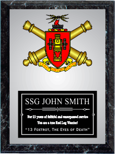 6X8 Group B Style Plaque