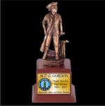 Minuteman w/wood base