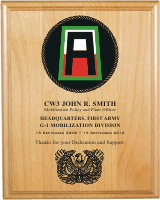 New! Color Laser Plaques