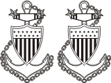 USCG Master Chief Petty Officer Anchor Insignia