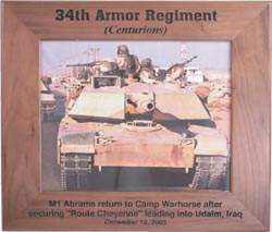 Laserable picture frame