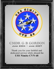 Navy Plaque Group C Style from Trophy Express